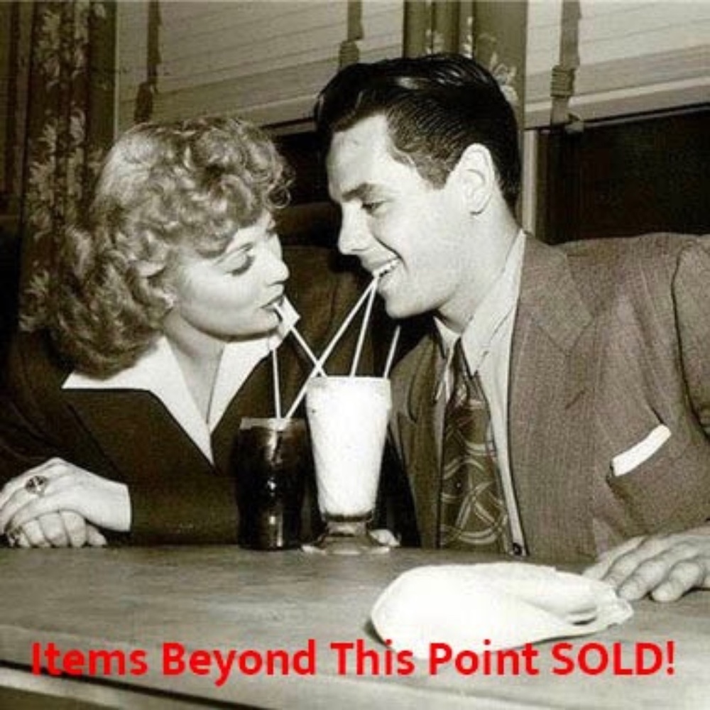All Items Beyond This Point Are SOLD!
